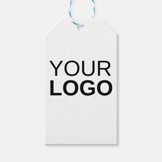 CadeauLabel met blauw en witte wijn (Voorkant)