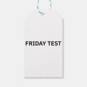 CadeauLabel met blauw en witte wijn (Voorkant)