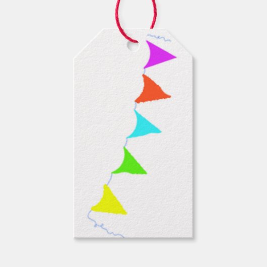 CadeauLabel met partijbanner (Voorkant)