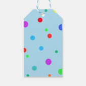 CadeauLabel met veel O'-spots (Achterkant)