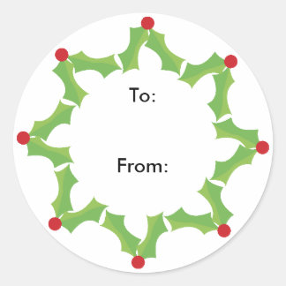 CadeauLabel Ronde Sticker