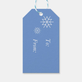 CadeauLabel - Snowflakes en Santa