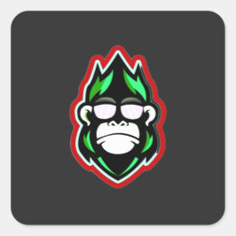 CadeauLabel Vierkante Sticker