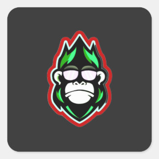 CadeauLabel Vierkante Sticker