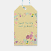 Cadeaulabel vrolijk pasen (Achterkant)