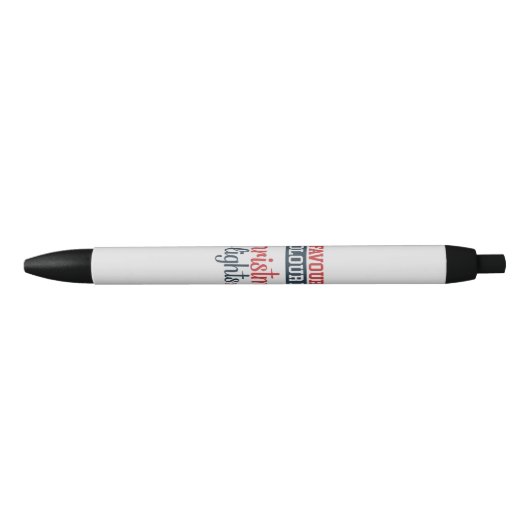 CadeauLabel Zwarte Inkt Pen (Voorkant)