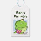 CadeauLabels - Dino Happy (Voorkant)