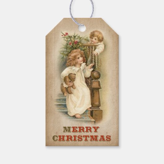 cadeauLabels - Kerstdagochtend (Voorkant)