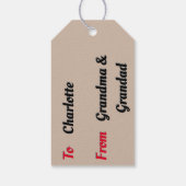 cadeauLabels - Kerstdagochtend (Achterkant)