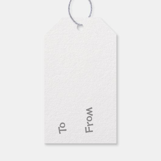 CadeauLabels - Kersthandschoen (Achterkant)