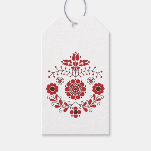 CadeauLabels - Scandinavische Floral (Voorkant)