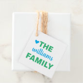 CadeauLabels voor aangepaste reeks Bedankjes Labels (In situ)