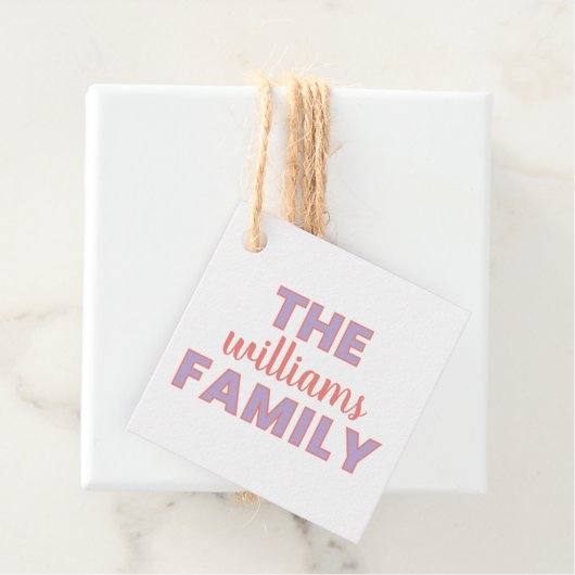 CadeauLabels voor aangepaste reeks Bedankjes Labels (In situ)