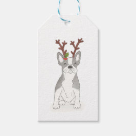 cadeaulabels voor kerstcadeautjes voor buldog