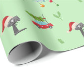 "Cadeaulevering per drone" Cadeaupapier (Rol Hoek)