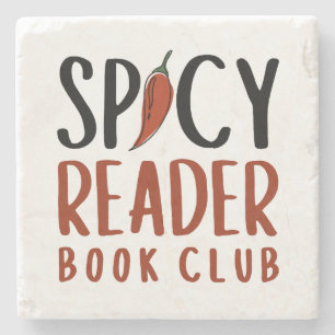Cadeauliefhebber Boek Spicy Lezer Boekenclub Stenen Onderzetter