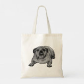 Cadeauloopt met dot-boss tote bag (Achterkant)