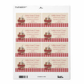 Cadeaumandje Label (Full Sheet)