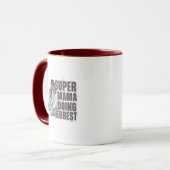 Cadeaumoeder Giftige Moderne Typografie Mok (Voorkant links)