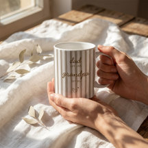 Cadeaumoeder voor opa-aankondiging Geschenkmok