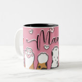 Cadeaumoederkat mok (Voorkant links)