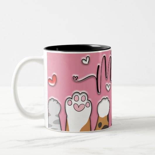 Cadeaumoederkat mok (Links)