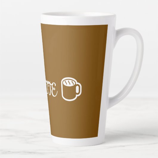 Cadeaumok Latte Mok (Rechts)