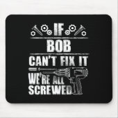 Cadeaunaam Fix It Grappige Verjaardag Gepersonalis Muismat (Voorkant)