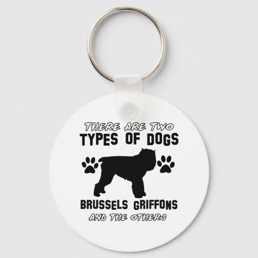 cadeauobjecten BRUSSEL GRIFFON Sleutelhanger (Voorkant)