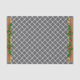 cadeauomslag CHRISTMAS PLAID Tissuepapier