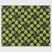 cadeauomslag voor appels en peren cadeaupapier (Vlak)