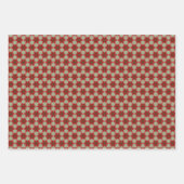 cadeauomslag voor groene en rode feestdagen inpakpapier vel (Voorkant 3)