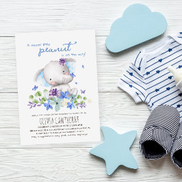 Cadeauonthulling Cute Olifant bloemen Geslacht neu Kaart