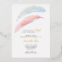 Cadeauonthulling Waterverf Baby Shower