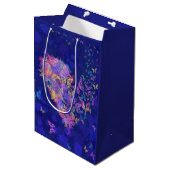 Cadeaupakket met Vlinders Hart Medium Cadeauzakje (Voorkant Gekanteld)