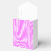 Cadeaupakket, roze zebra strepen bedankdoosjes (Geopend)