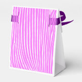 Cadeaupakket, roze zebra strepen bedankdoosjes (Achterkant)