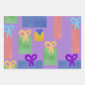 Cadeaupakketten met bogen Al Occasion Inpakpapier Vel (Voorkant 3)