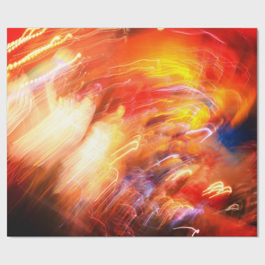 Cadeaupapier Abstract Neon Colour Design (Vlak)