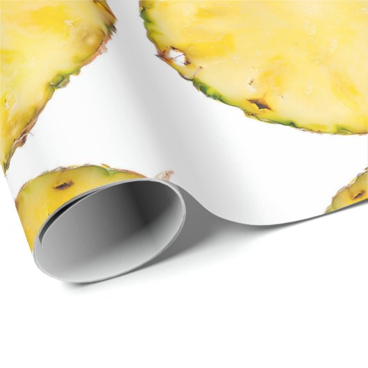 Cadeaupapier - Ananas schijf (Rol Hoek)
