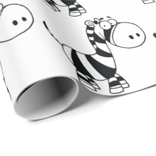 Cadeaupapier - Baby Zebra