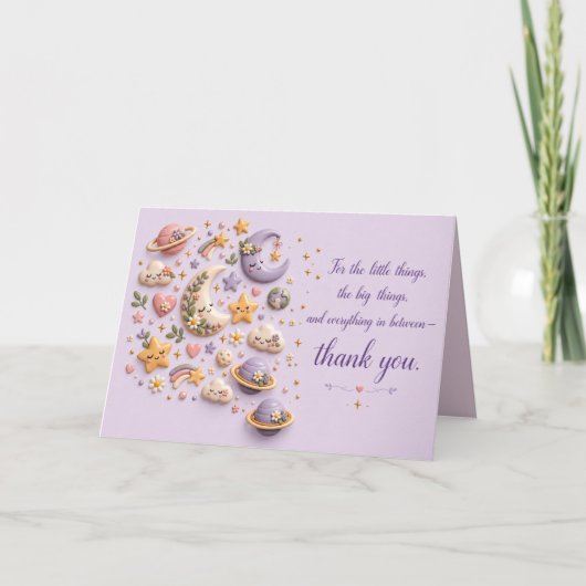Cadeaupapier Bedankkaart (Voorkant)