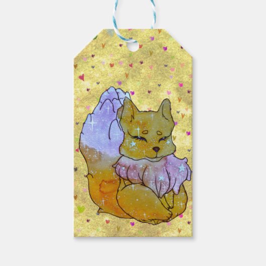 Cadeaupapier Cadeaulabel (Voorkant)