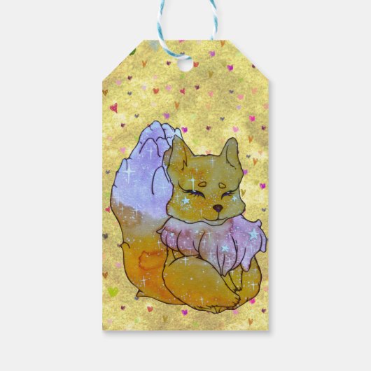 Cadeaupapier Cadeaulabel (Achterkant)