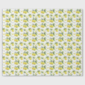 Cadeaupapier - Citroenen (Vlak)