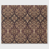 Cadeaupapier Damask design (Vlak)