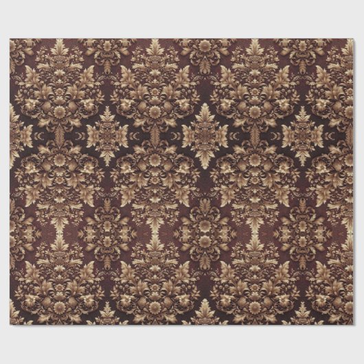 Cadeaupapier Damask design (Vlak)
