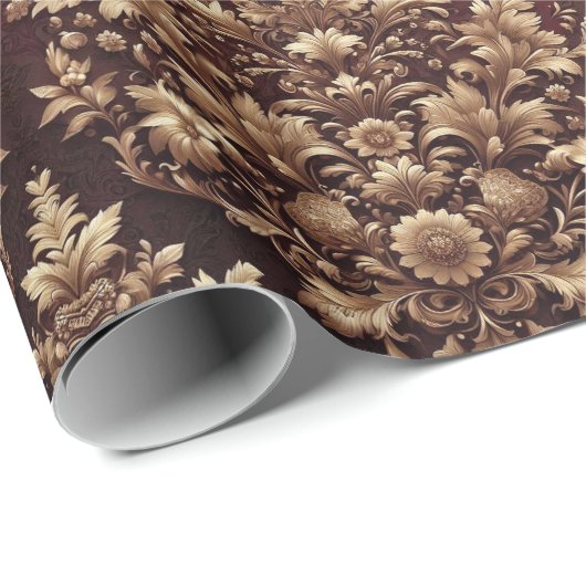 Cadeaupapier Damask design (Rol Hoek)