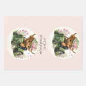 Cadeaupapier Decoupage Highland Koeien 28cm (Voorkant 2)
