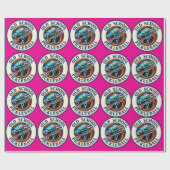 Cadeaupapier DragonX Pickleball team (Vlak)